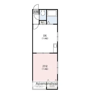 KABEホームズⅡ【1階】の間取り