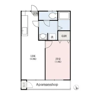スターハイツ【2階】の間取り