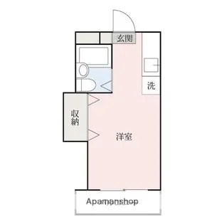 ハイツハナミズキ【3階】の間取り