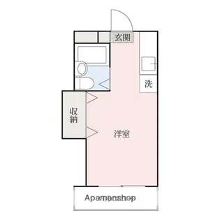 ハイツハナミズキ【2階】の間取り