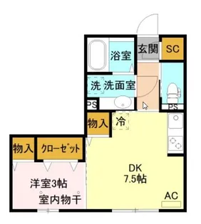 エトワール【2階】の間取り