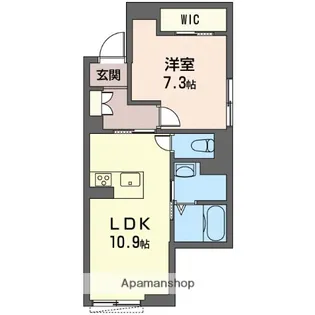 SELIER【1階】の間取り
