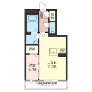 群馬県高崎市江木町【マンション】の間取り