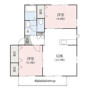 イデアル【2階】の間取り