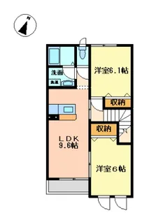 シャトー・カルム【00205号室】の間取り