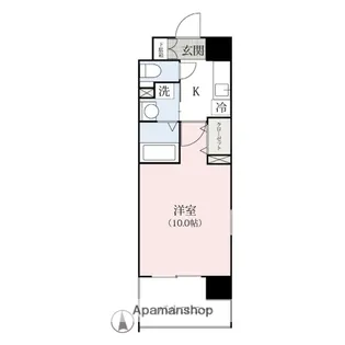 KATURA高崎【3階】の間取り