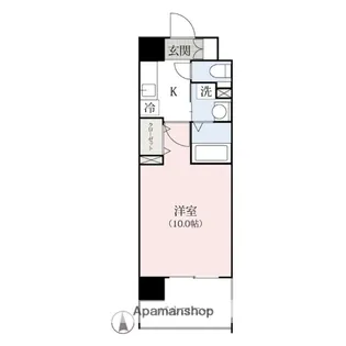 KATURA高崎【4階】の間取り