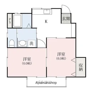 コーポ77【3階】の間取り