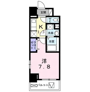 グランシャトル 高崎【3階】の間取り