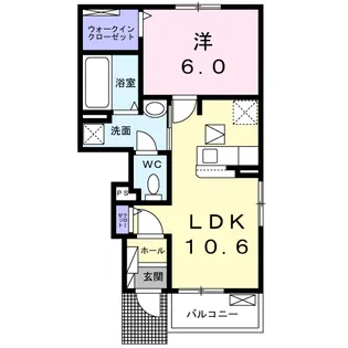 ラプスⅡ【1階】の間取り