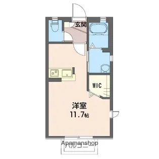 プランドール棟高【2階】の間取り