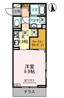 ステンルークス【1階】の間取り