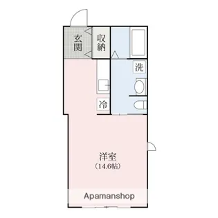 ブルーグラス【1階】の間取り