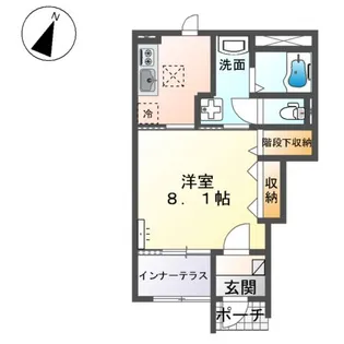 さくら・ガーデン【1階】の間取り