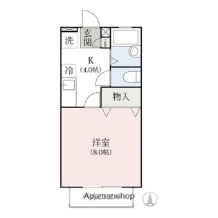 エスポワールⅠ【2階】の間取り