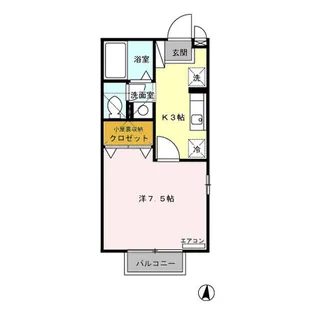 ルーチェ AB【2階】の間取り