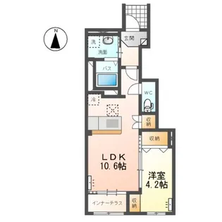 ヴァーチュアス Ⅰ【1階】の間取り