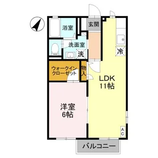 アベーテ・カーサ II【1階】の間取り