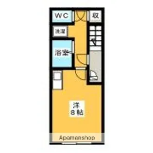 カーサ・フェリーチェ【2階】の間取り