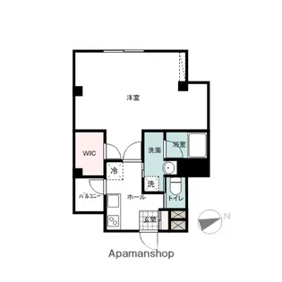 パティオ高崎【1階】の間取り