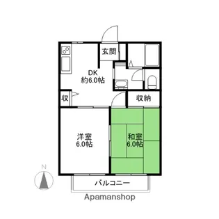 レグルス【2階】の間取り