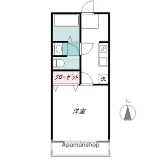 群馬県前橋市関根町【マンション】の間取り