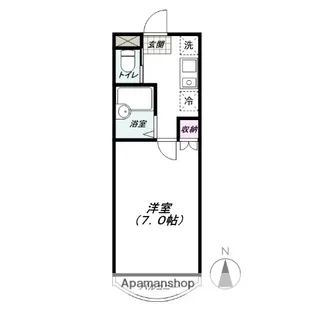 メゾン・ラ・メール【2階】の間取り