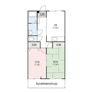 THパレロワイヤル【4階】の間取り