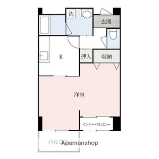 メゾン双葉【303号室】の間取り