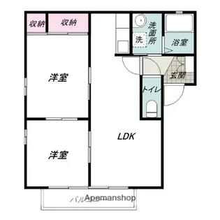 リビエラABC【2階】の間取り