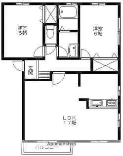 グランデステージ日吉【1階】の間取り