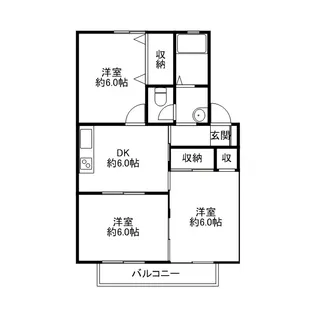 ルミエール【2階】の間取り