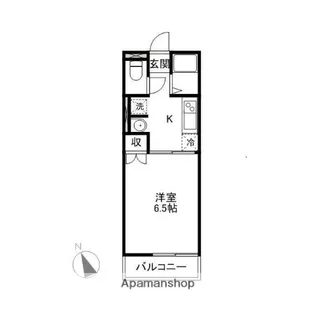 メルローズ朝倉【103号室】の間取り