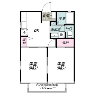 エトワールABC【1階】の間取り
