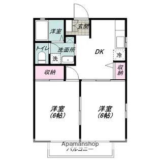 エトワールABC【2階】の間取り