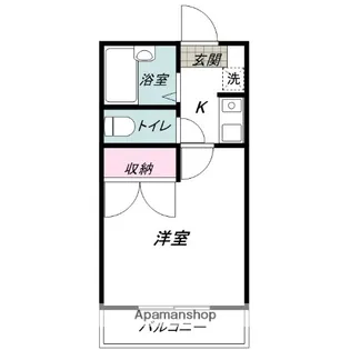 群馬県前橋市荒牧町3丁目【アパート】の間取り