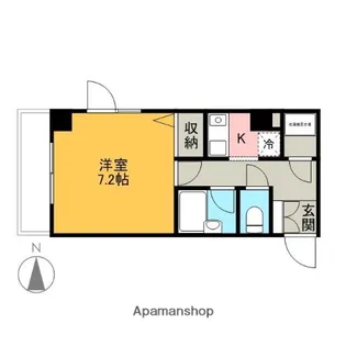 アルファNEXT前橋第7【205号室】の間取り