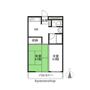 日吉コーポ【3階】の間取り