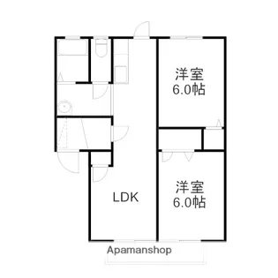エトワール【2階】の間取り