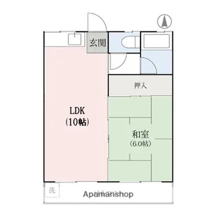 伊井マンション【2階】の間取り