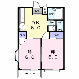 リヴィエールY【1階】の間取り