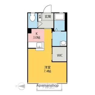 サニーコートM【1階】の間取り