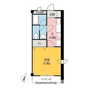 エスポワール【2階】の間取り