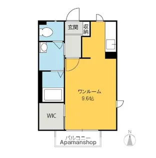 群馬県前橋市西片貝町4丁目【アパート】の間取り