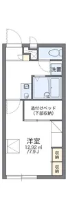 レオパレスLAFORETⅠ【207号室】の間取り