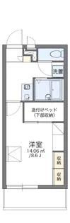 レオパレスHOME100【302号室】の間取り