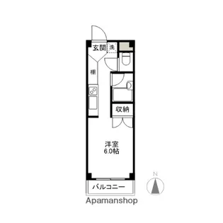 シティハイツIT【2階】の間取り
