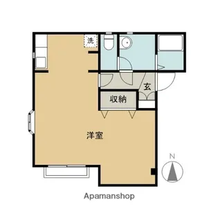 フィオーレPARTⅠ【2階】の間取り