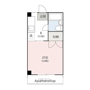 群馬県前橋市総社町総社【マンション】の間取り