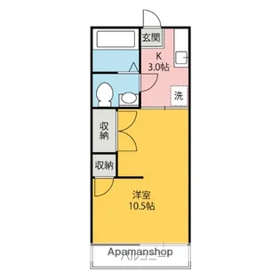 エーダイロイヤルコーポ【2階】の間取り